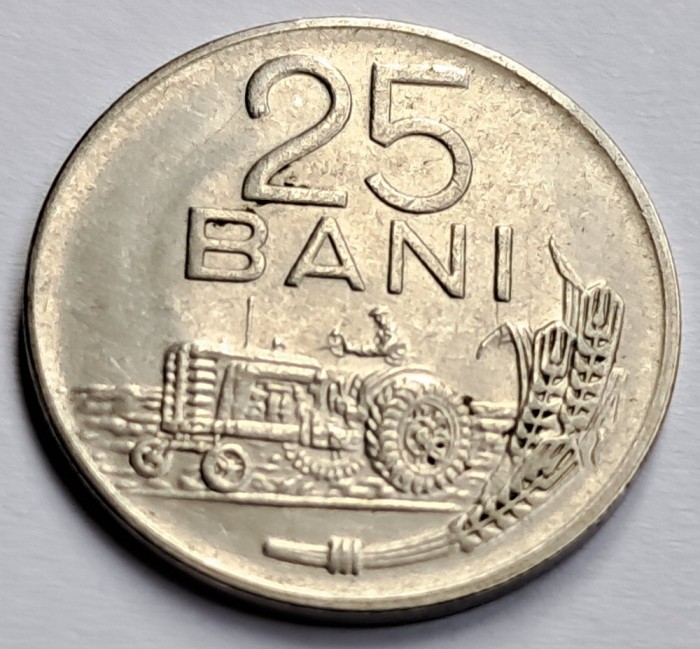 Romania, 25 Bani 1966