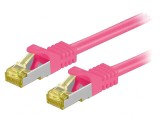 Patch Cord Ethernet Roz 1m Cat 6a LSZH, Goobay