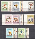 ROMANIA 1968 LP 680 OLIMPIADA MEXIC SERIE MNH, Nestampilat
