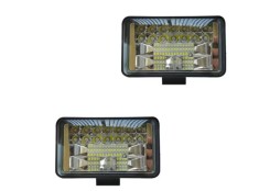 Set 2 x Proiector led auto Off Road 126W, 9-32V, 2 faze, 10800 lumeni, 6500K, COMBO Flood 60 Spot 30