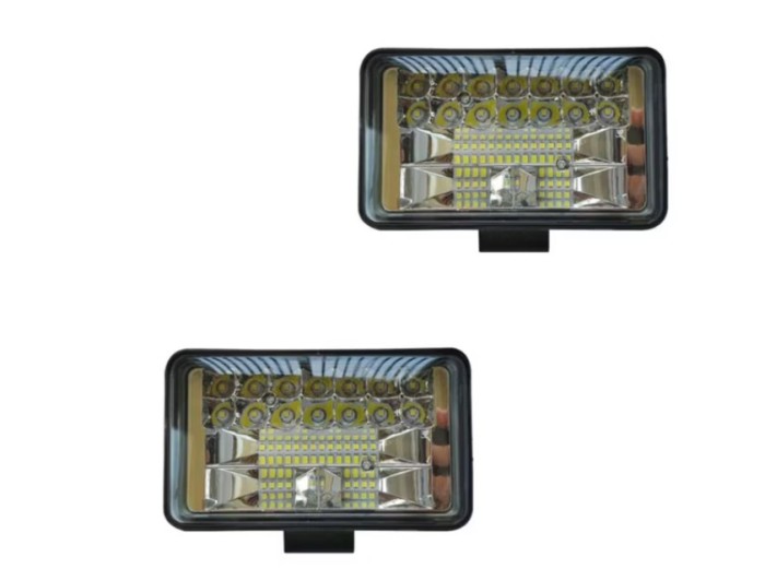Set 2 x Proiector led auto Off Road 126W, 9-32V, 2 faze, 10800 lumeni, 6500K, COMBO Flood 60 Spot 30