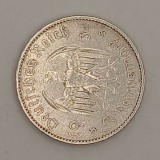 Moneda 5 marci Germania 1934 Arg., Europa, General