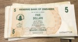 (ORIX) Zinbabwe 5 dolar dollars 2007