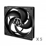 VENTILATOR ARCTIC PC, P14 PWM PST Value Pack 5buc, 140x140x27mm, Black, &amp;quot;ACFAN00138A&amp;quot;