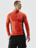 Lenjerie termoactivă din fleece (bluză) pentru bărbați - roșie, 4F Sportswear