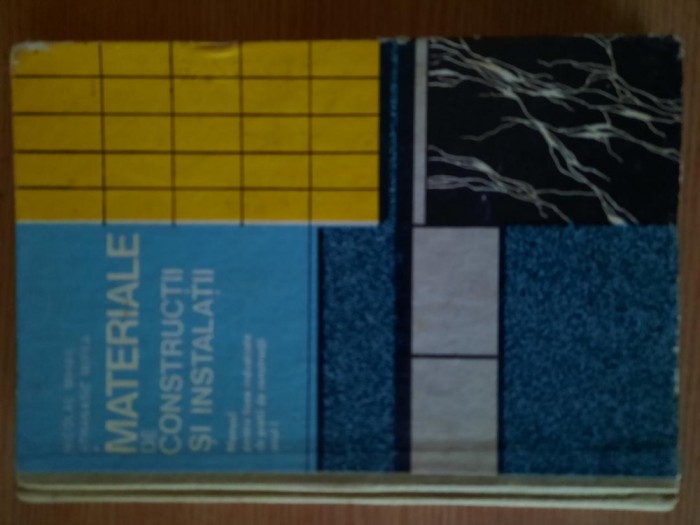 MATERIALE DE CONSTRUCTII SI INSTALATII &ndash; NICOLAE MIHAIL s.a.