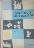 Tehnologia materialelor: manual pentru școlile profesionale - N. Talpasanu, 1967