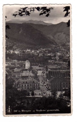 BRASOV VEDERE GENERALA PANORAMICA NR 50 a foto