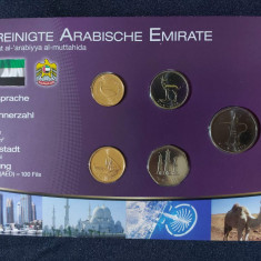 Seria completata monede - Emiratele Arabe Unite , 5 monede