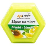 Sapun Natural cu Miere, Menta si Lamaie 100g