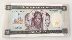 Eritrea - 1 Nakfa 1997 foto