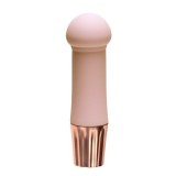 Vibratoare pentru incepatoare - Crushious Umflatura Moale Mini Vibrator Roz Matasos de Neted 10 Moduri de Vibratie