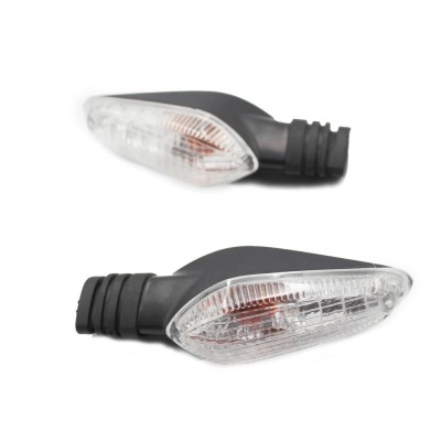 Set 2 semnalizari transparente Ducati Monster 695 696 796 821 1200 1100 Multistrada 1200 Streetfighter A1007 foto