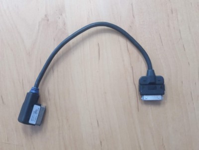 Cablu iPhone iPod iPad mufa lata pentru Audi A4 A6 A8 Q5 Q7 etc Apple foto