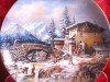 FARFURIE PORTELAN SELTMANN BAVARIA COLECTIA PEISAJE PITORESTI DE IARNA 19.5 CM