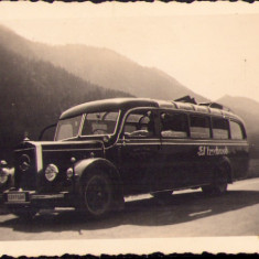 HST M336 Poză autobuz Mercedes firmă din Thannhausen Germania anii 1930