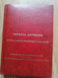INDEXUL ARTMARK - BURSA PIETII ROMANESTI DE ARTA ( 1995 - 2009 ) , 2010