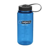 Sticla Apa Nalgene Wide Mouth Sustain 0.5L Slate - Bidon Outdoor Rezistent, BPA Free, Fabricat SUA