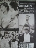 Revista Sport (1977) Universitatea Craiova ia Cupa si Dinamo Bucuresti campioana