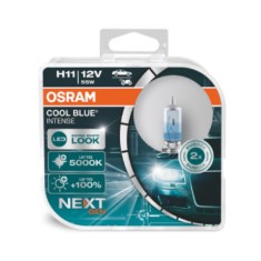 Becuri H11 55w osram next gen , 5000k , 12v