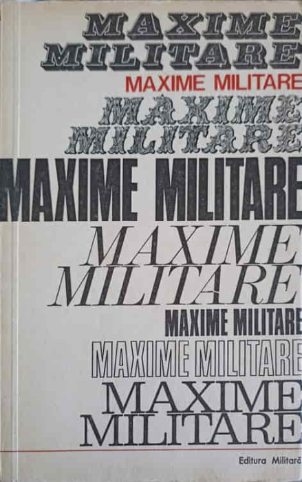 MAXIME MILITARE-MARIAN MIREA-220000
