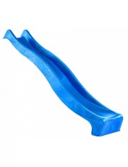 Tobogan HDPE S line 2.9m albastru duza apa
