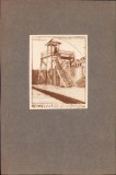 A2475N Őrhely Krasnojarsk (Turn de pază la Krasnoiarsk) de Reschner Gyula, artist maghiar din Transilvania