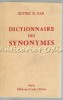 Dictionnaire Des Synonymes - Elvire D. Bar