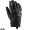 Manusi femei pentru scuter - motocicleta Roadster Mid-season textil/piele Ixon model MIG 2 WP LS culoare: negru/fuchsia (roz) &ndash; degete tactile &ndash; water