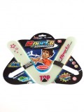 Boomerang din plastic in V fosforescent