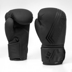 Manusi Box Knockout Fighter - 10OZ, Negru Mat foto