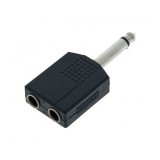 The sssnake 1852 Y Adaptor Jack 6.3 mono
