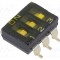 Comutator DIP-SWITCH ON-OFF 0,025A 24VDC KNITTER-SWITCH SMD