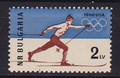 Bulgaria 1960 sport olimpiada MI 1153 MNH w59 foto