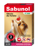 Zgarda antiparazitara caini, SABUNOL DOG GPI, 2-10 kg, roz, 35 cm AnimaPet MegaFood