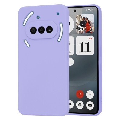 Husa silicon Nothing Phone (3a) Techsuit SoftFlex, violet foto