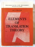 Elements of translation theory / Doina Motas