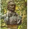 CPIB 22896 - CARTE POSTALA - BOTOSANI. BUSTUL LUI MIHAI EMINESCU DE I. GEORGESCU