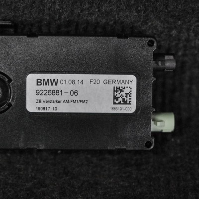 Amplificator de antena BMW 1 F20 2014 OEM: 9226881 2086315 foto