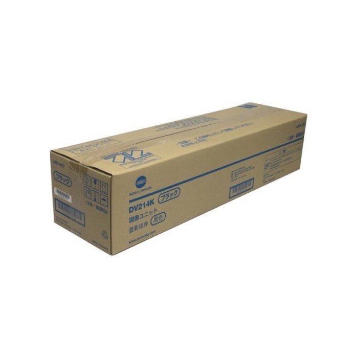 Developer unit original Konica Minolta Bizhub C227 C287 A85Y03D DV214K Black