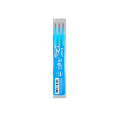 Pachet 12 buc set 3 Rezerve Roller Frixion Ball Pilot 0.7 mm varf mediu Rezerva roller Pilot Frixion Ball 0.7 mm 3 bucati/set bleu