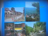 HOPCT LOT 4019 -IP- 4 CARTI POSTALE-OLANESTI -JUD VALCEA --CIRCULATE, Circulata, Printata