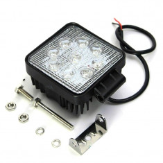 proiector led 12v-24v alb 6000k foto