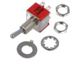 Comutator basculant DPDT ON-(ON) 2A/250VAC 5A/28VDC