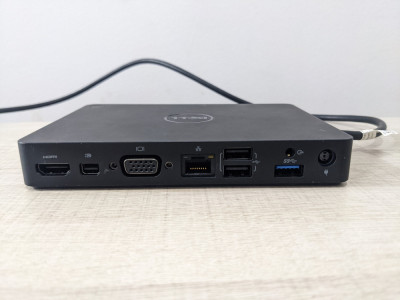 Docking station DELL K17A Stand Laptop Dock WD15 VGA mDP HDMI foto