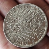 Germanie 3 drei mark 1911 D , argint 16,7 grame