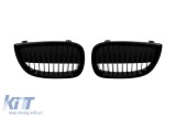 Grile rinichi negre potrivite pentru BMW Seria 1 E81, E87 2004-2007 Performance AutoTuning