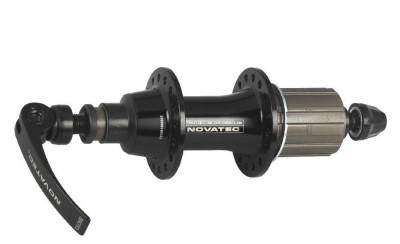 Butuc Spate NOVATEC F362TSBT-135-11S, Negru Anodized, 32H foto