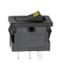 Interupator basculant 1 circuit 3 pini OFF-ON LED galben 12V 15A cu, Oem