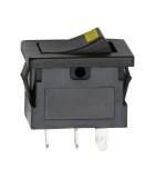 Interupator basculant 1 circuit 3 pini OFF-ON LED galben 12V 15A cu, Oem